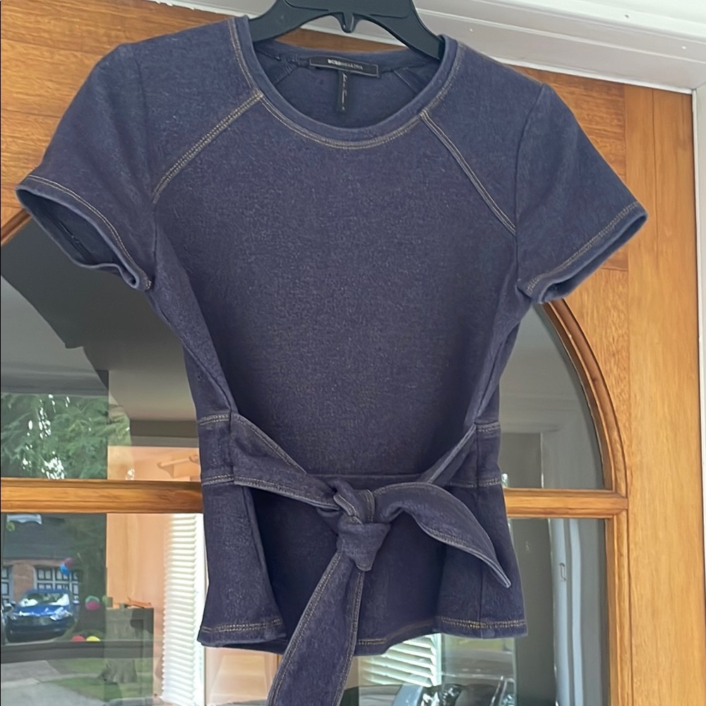 BCBGMAXAZRIA Darrel Top Size S cotton/spandex